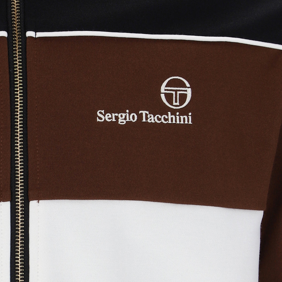 Sergio Tacchini Spiga Track Top Black/Brown