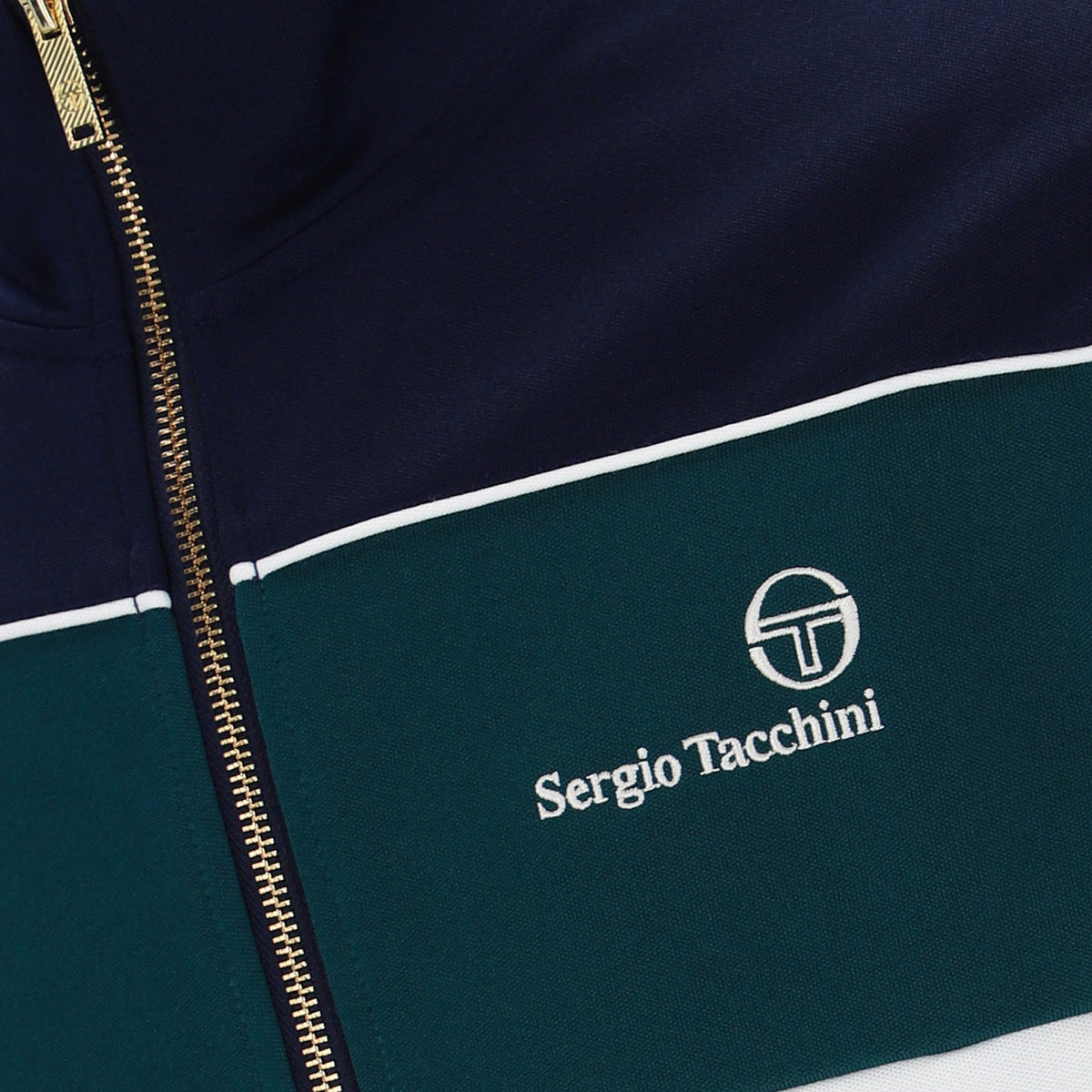 Sergio Tacchini Spiga Track Top Navy/Teal