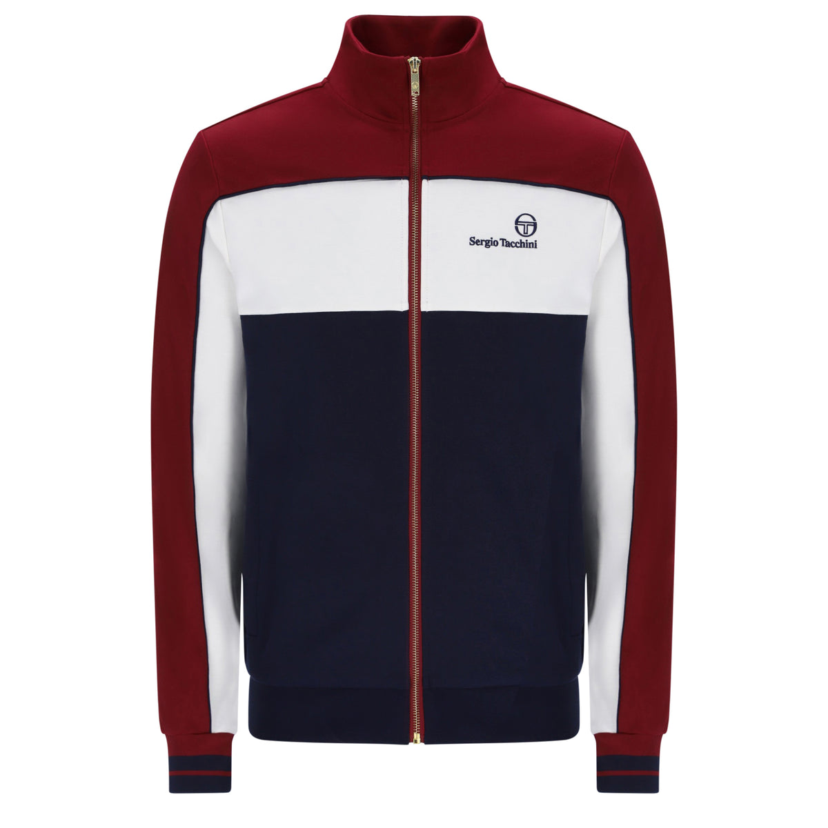 Sergio Tacchini Spiga Track Top Red/Navy