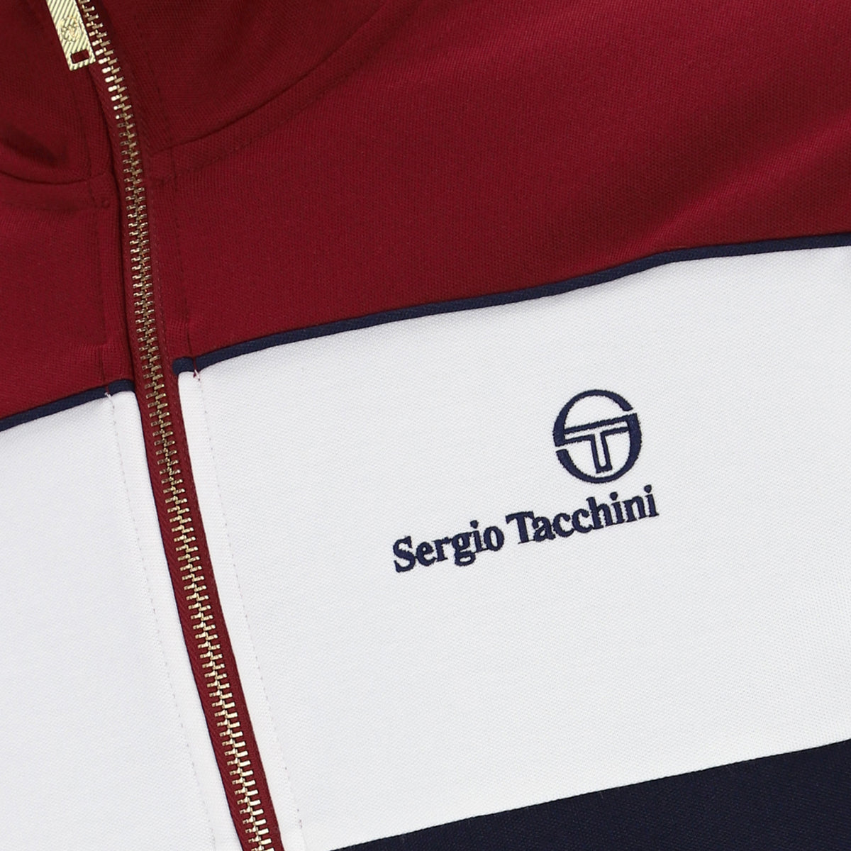 Sergio Tacchini Spiga Track Top Red/Navy