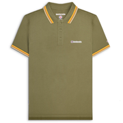 Lambretta Triple Tip Polo Shirt Khaki