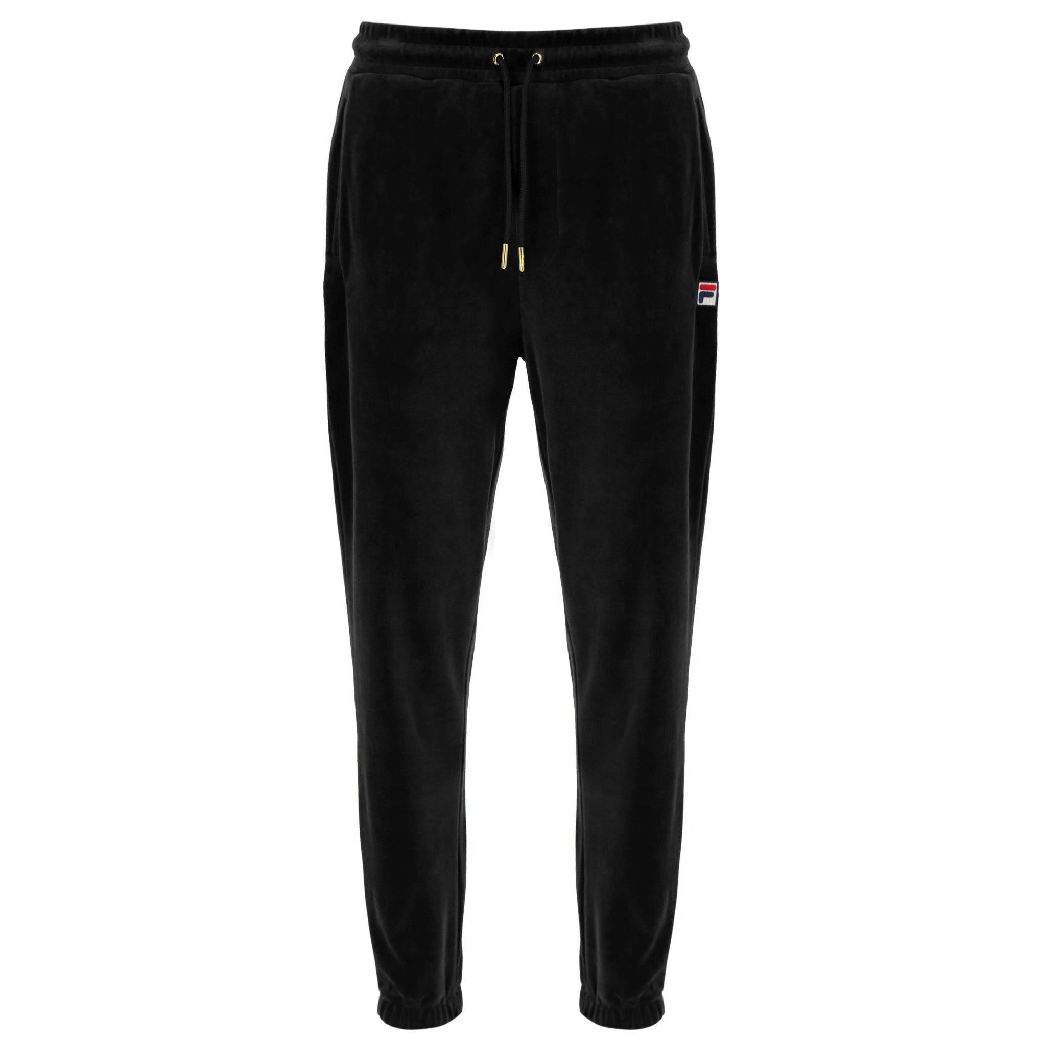 Fila Vintage Eddie Velour Track Pants Black