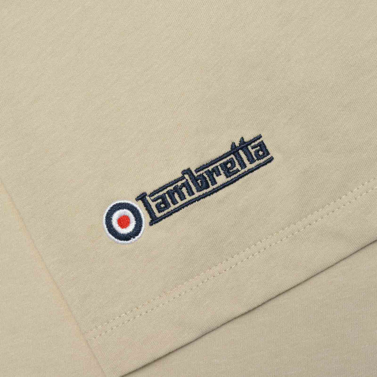 Lambretta Mod Scooter T-Shirt Khaki