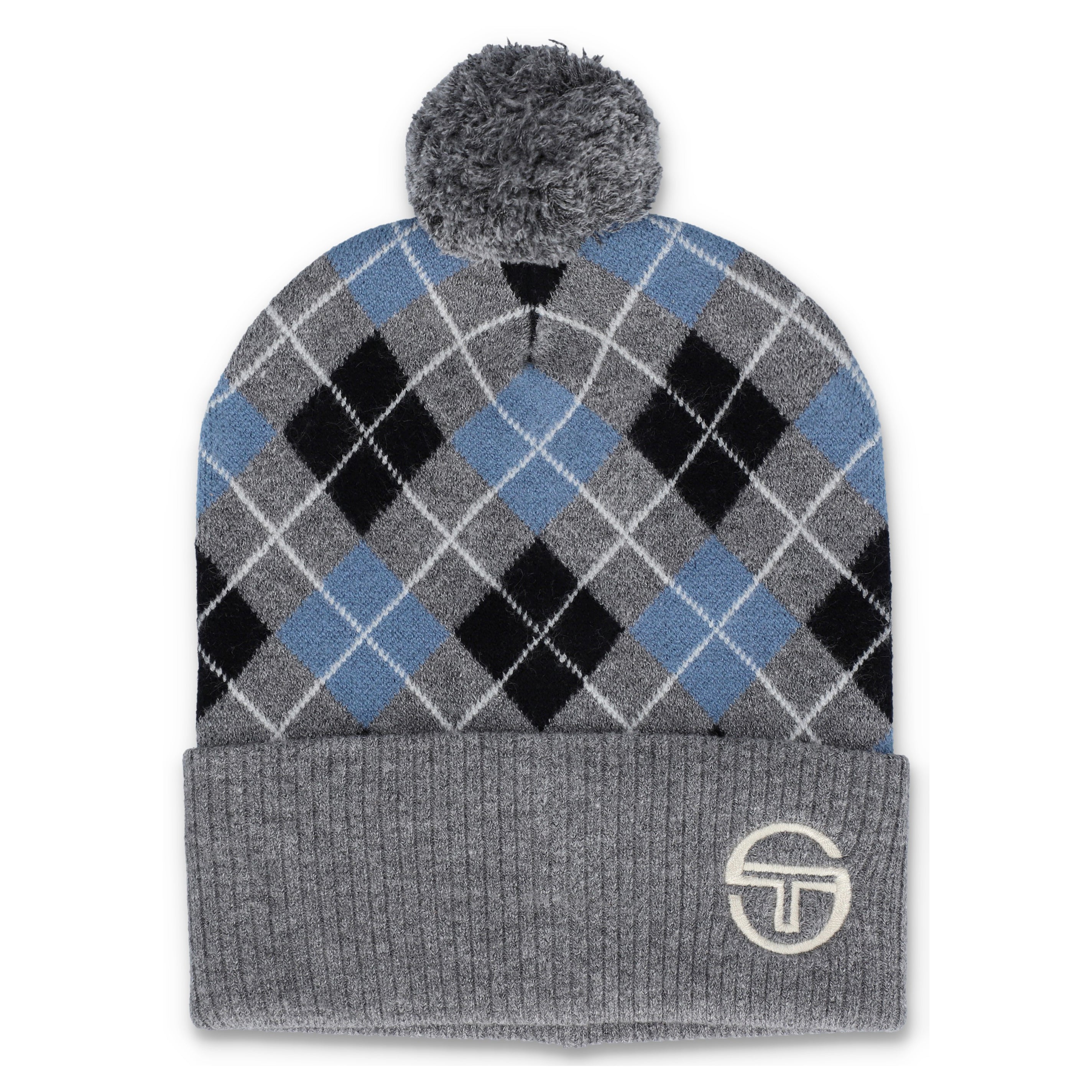 Sergio Tacchini Hamilton Beanie Hat Grey
