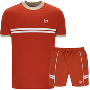 Sergio Tacchini Dallas T-Shirt & Shorts Set Orange