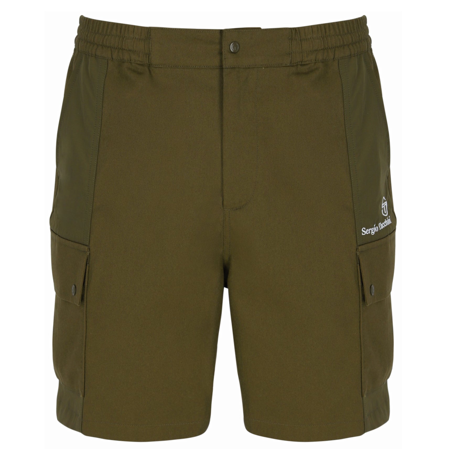 Sergio Tacchini Cargo T-Shirt & Shorts Set Olive