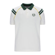 Sergio Tacchini Cortona Polo Shirt Cream/Green