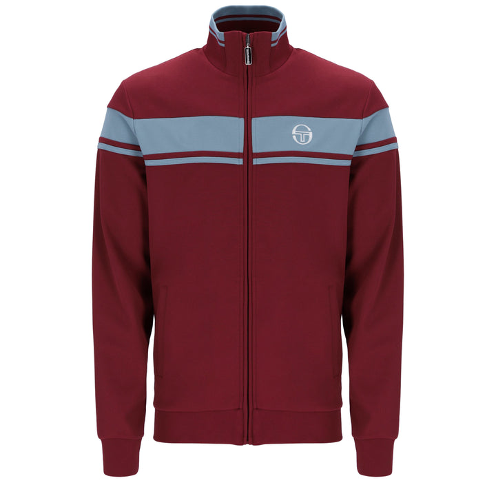 Sergio Tacchini Damarindo Track Top Claret/Blue