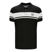 Sergio Tacchini Youngline Polo Shirt Black/Grey