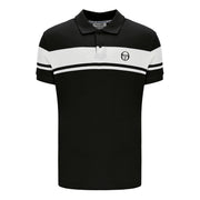 Sergio Tacchini Youngline Polo Shirt Black/White