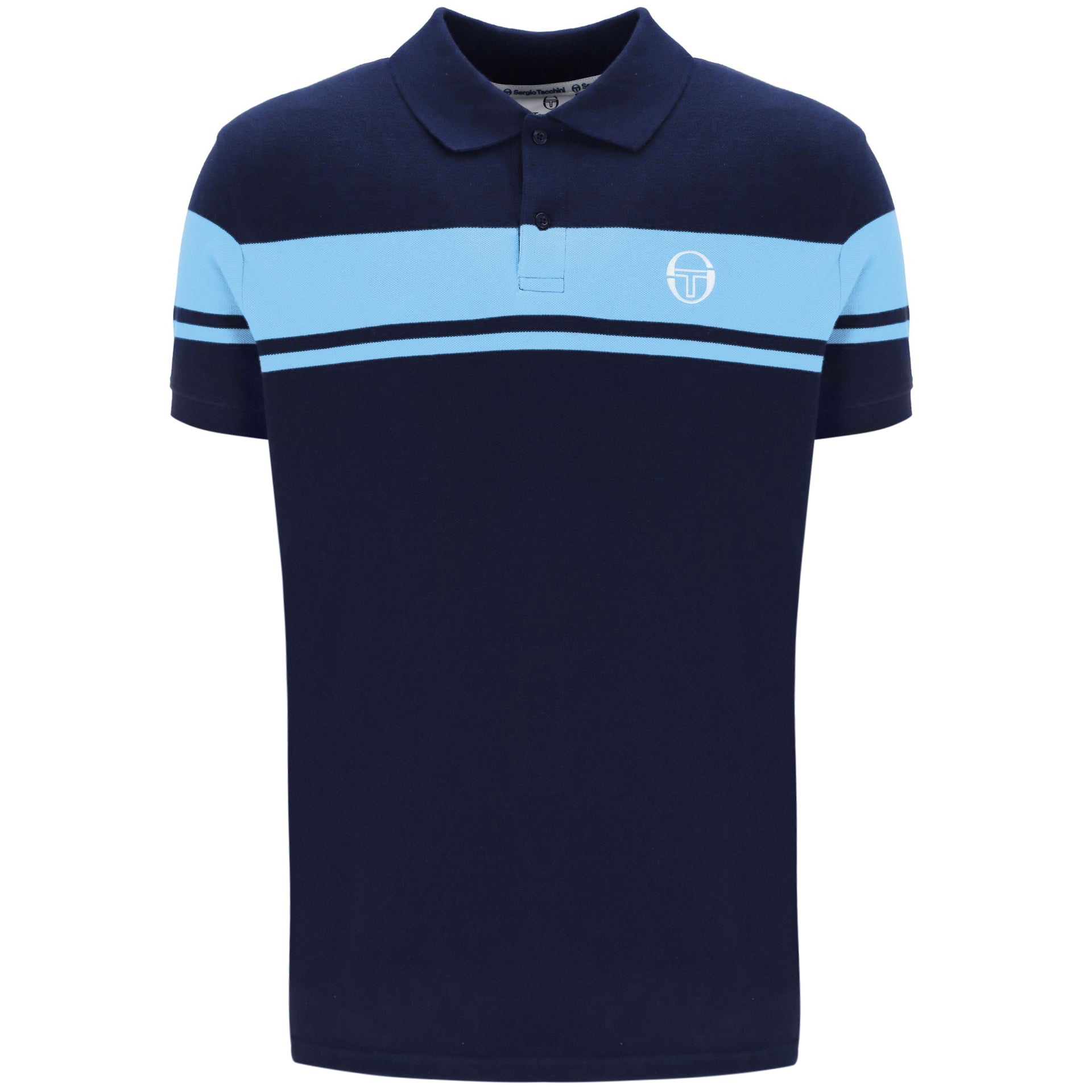 Sergio Tacchini Younline Polo & Shorts Set Navy