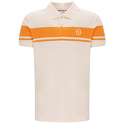 Sergio Tacchini Youngline Polo Shirt Sand/Orange