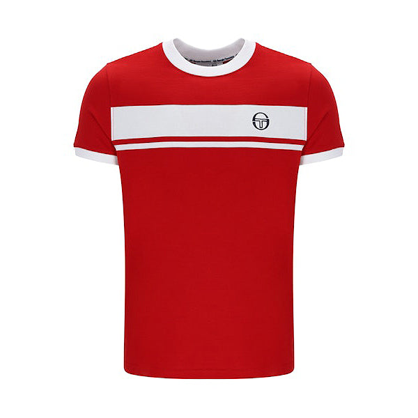 Sergio Tacchini Master T-Shirt Red/White