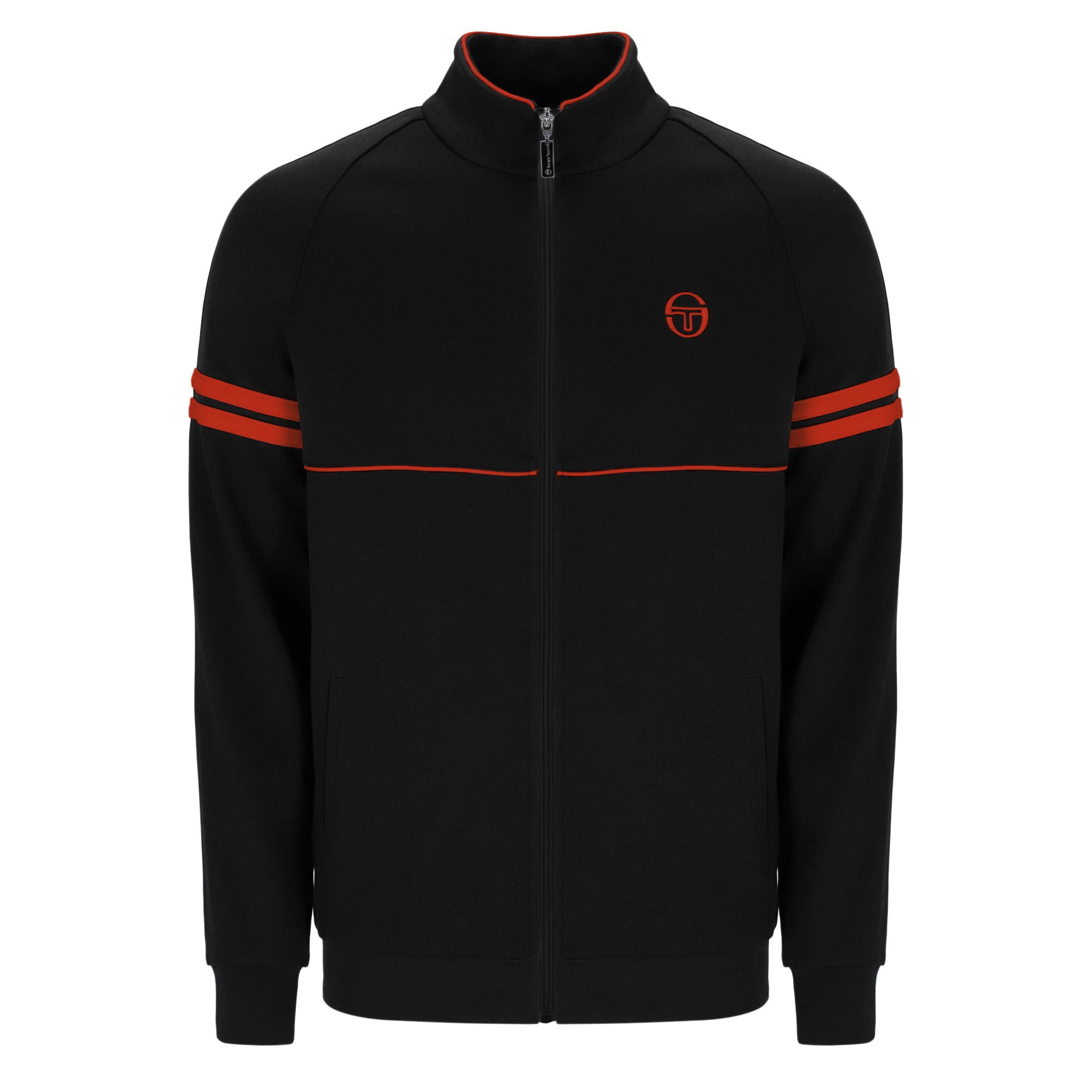Sergio Tacchini Orion Track Top Black/Orange