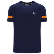 Sergio Tacchini Grello T-Shirt Navy/Orange