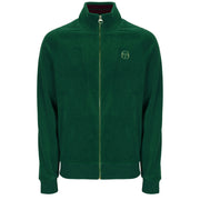 Sergio Tacchini Court Velour Track Top Green
