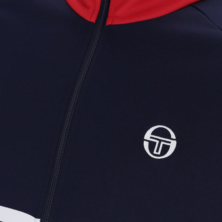Sergio Tacchini Dallas Track Top Navy/Red