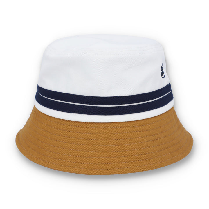 Sergio Tacchini Bucket Hat White/Tan