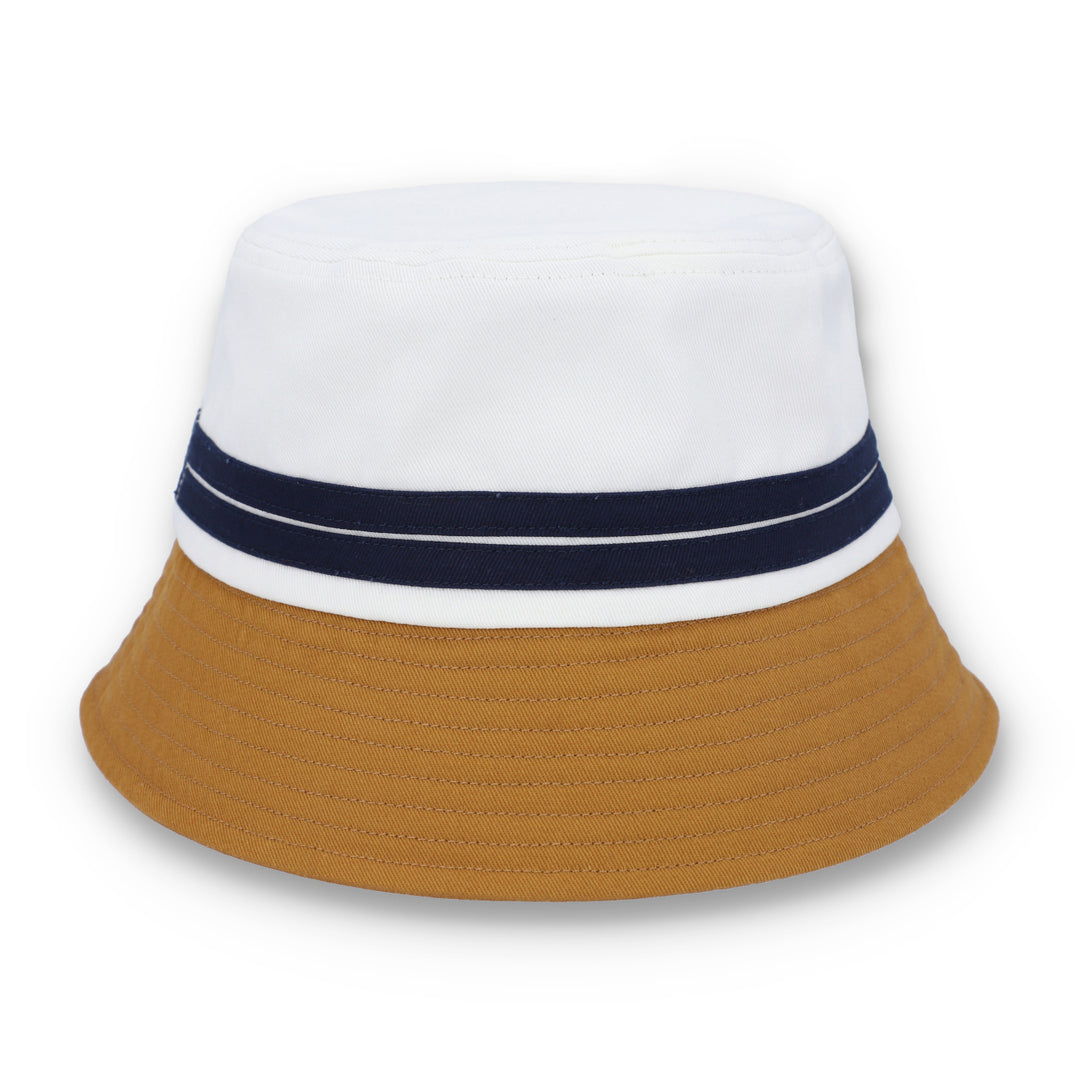 Sergio Tacchini Bucket Hat White/Tan