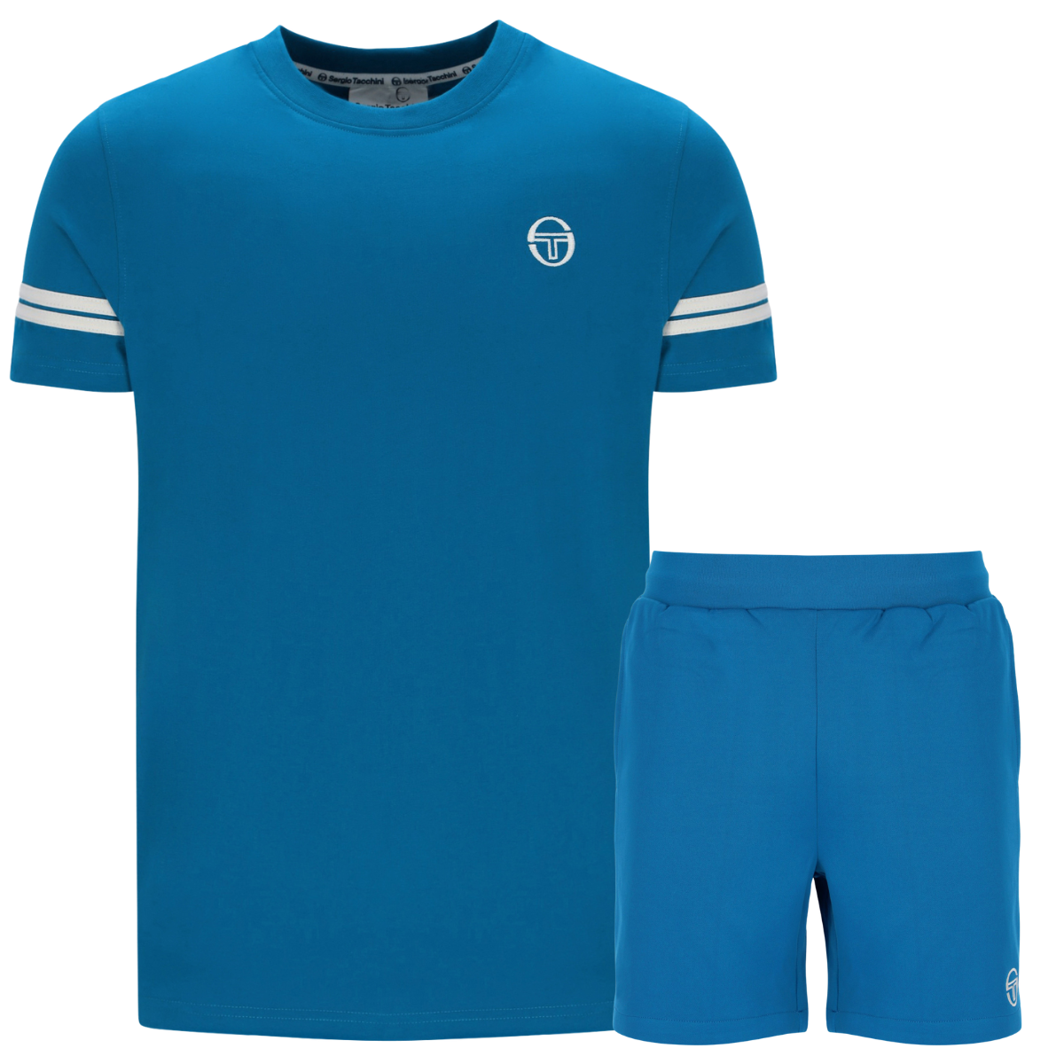 Sergio Tacchini Orion T-Shirt & Shorts Set Blue