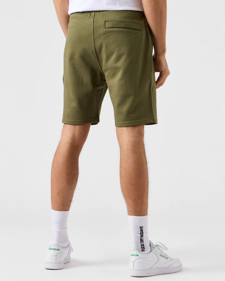 Weekend Offender Hawkins Cargo Shorts Bonsai Green