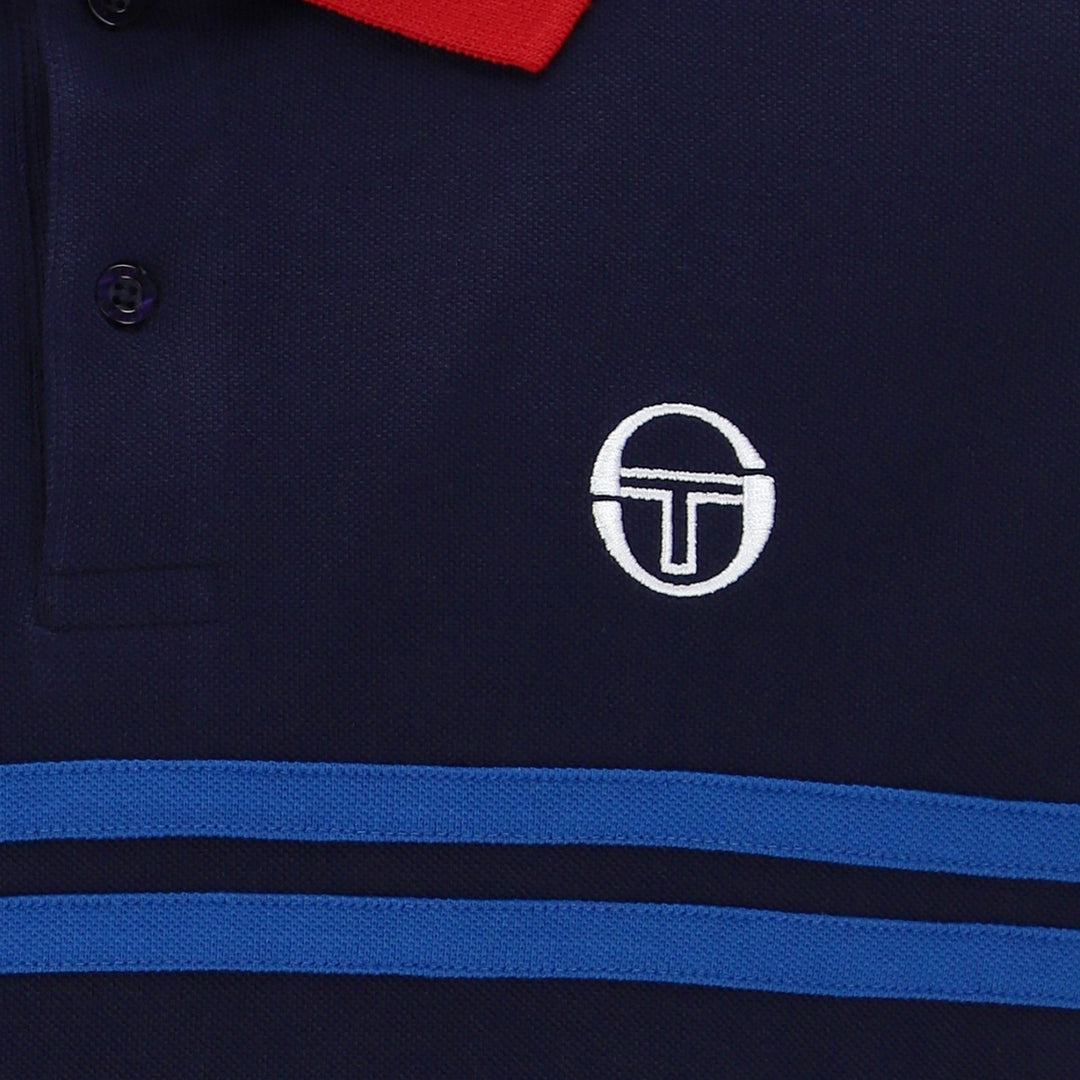 Sergio Tacchini Supermac Polo Navy