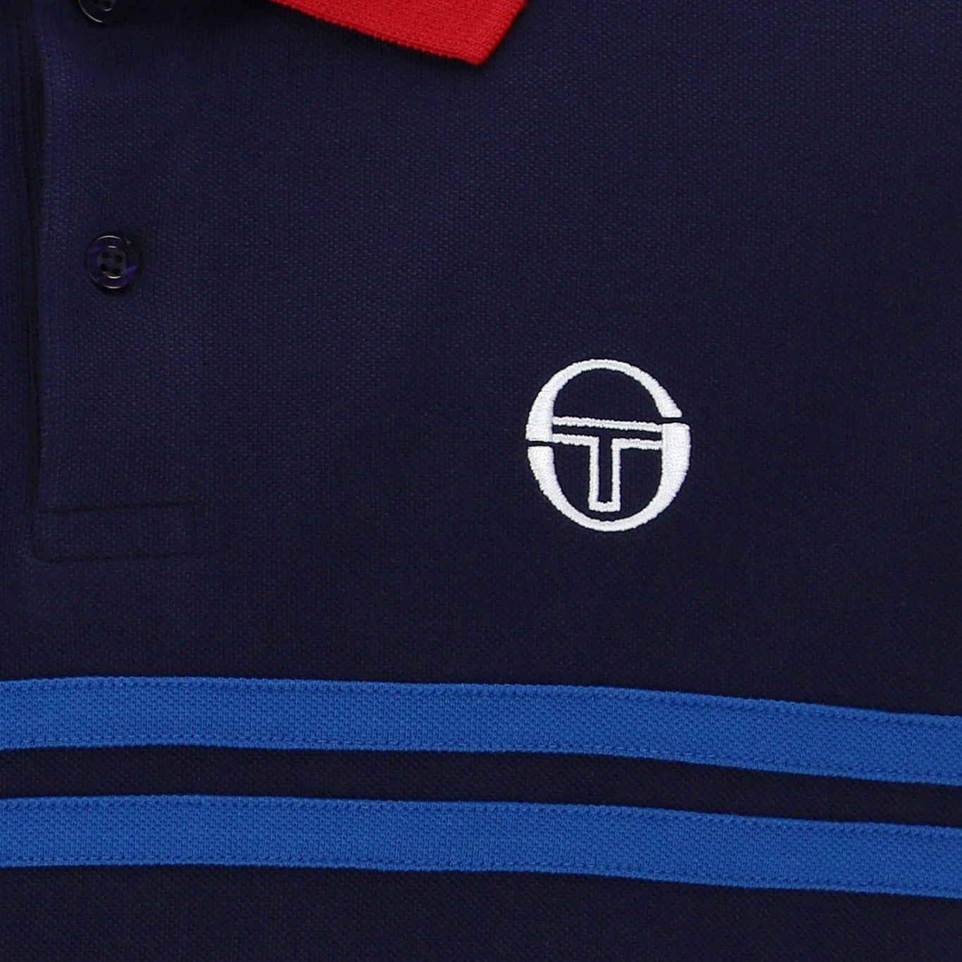 Sergio Tacchini Supermac Polo Navy