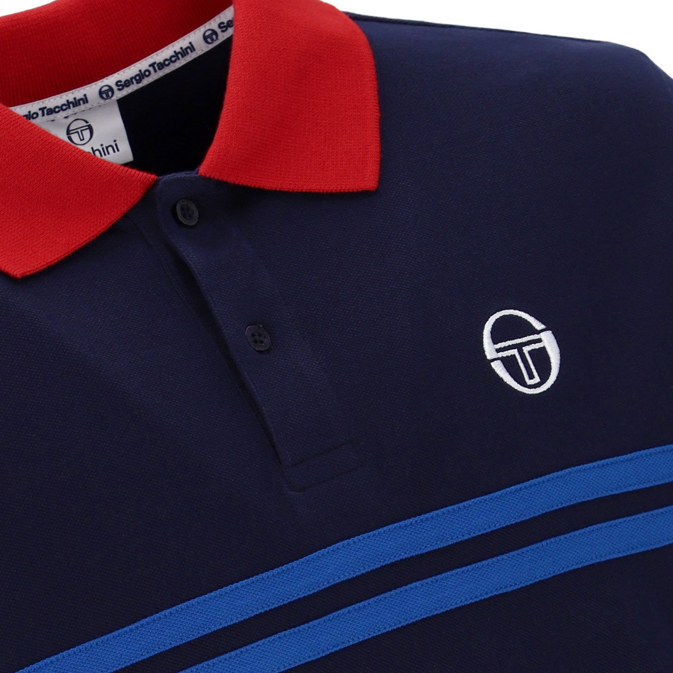Sergio Tacchini Supermac Polo Navy