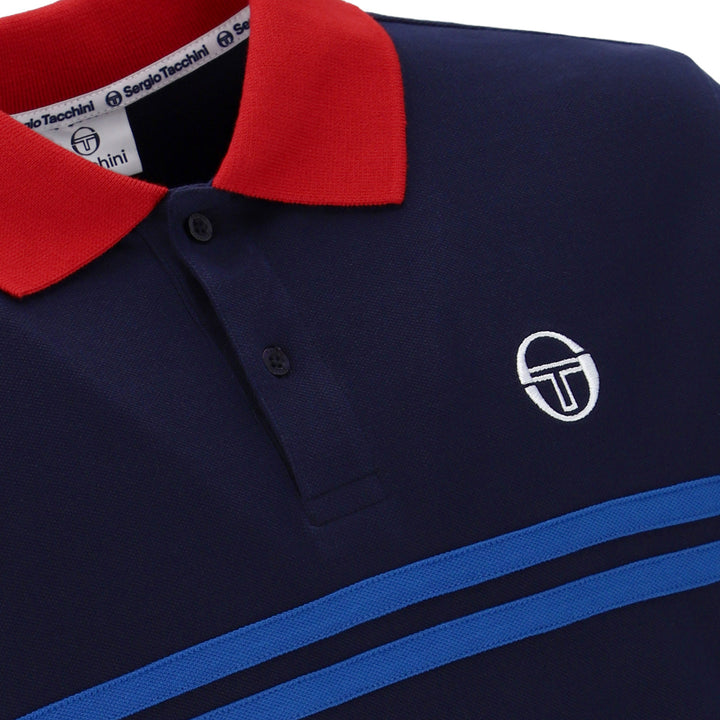 Sergio Tacchini Supermac Polo Navy