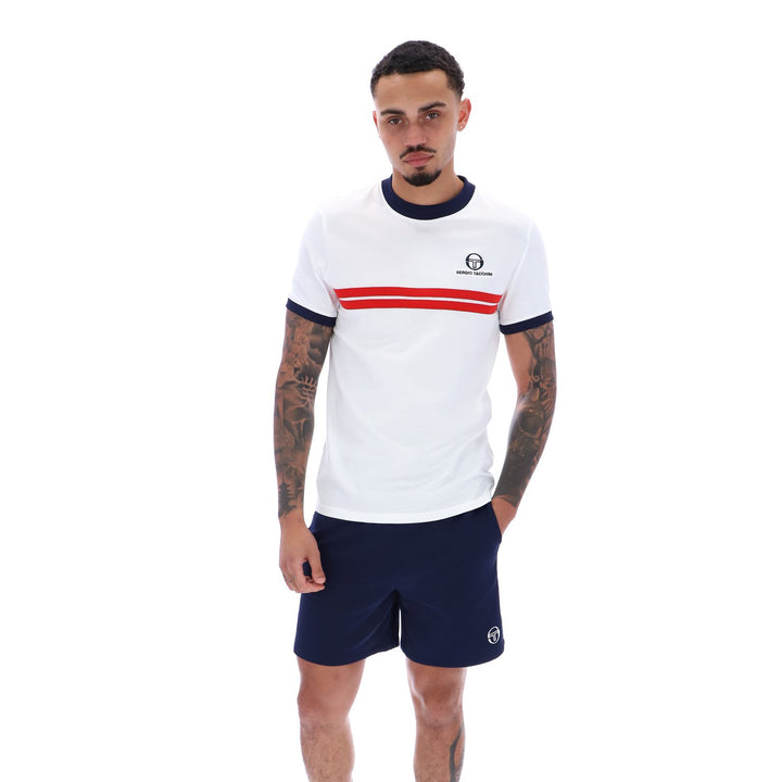 Sergio Tacchini Super MK2 T-Shirt White