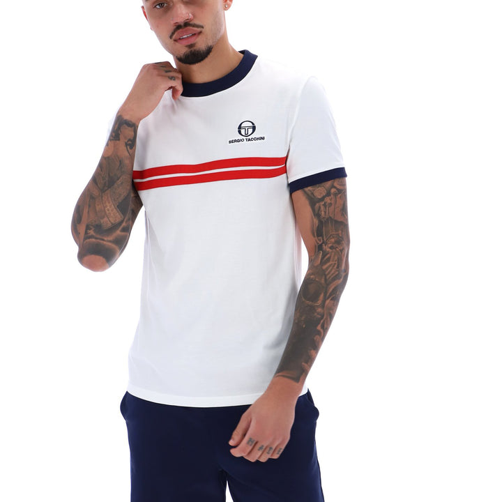 Sergio Tacchini Super MK2 T-Shirt White