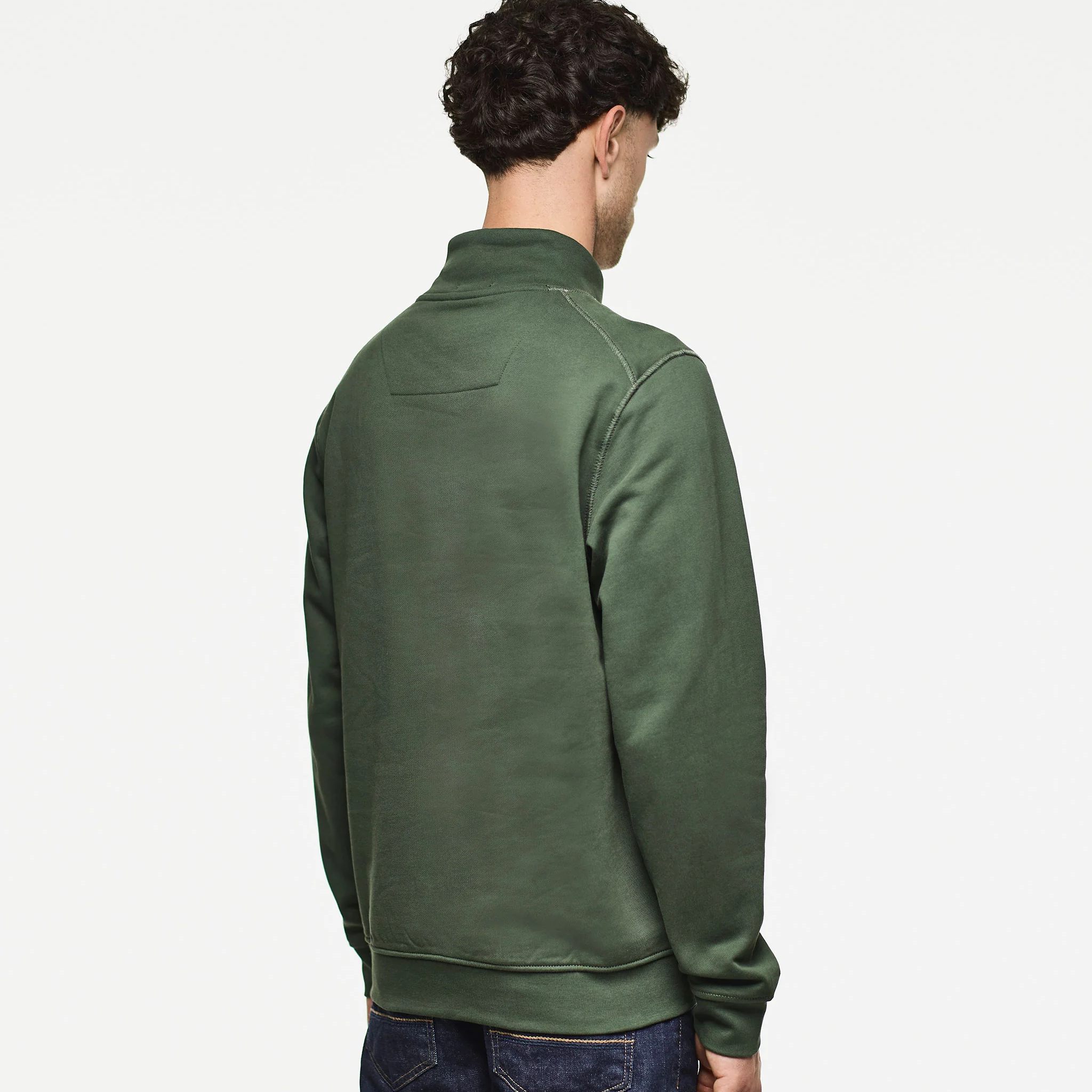 Weekend Offender Kraviz Zip Sweatshirt Forest