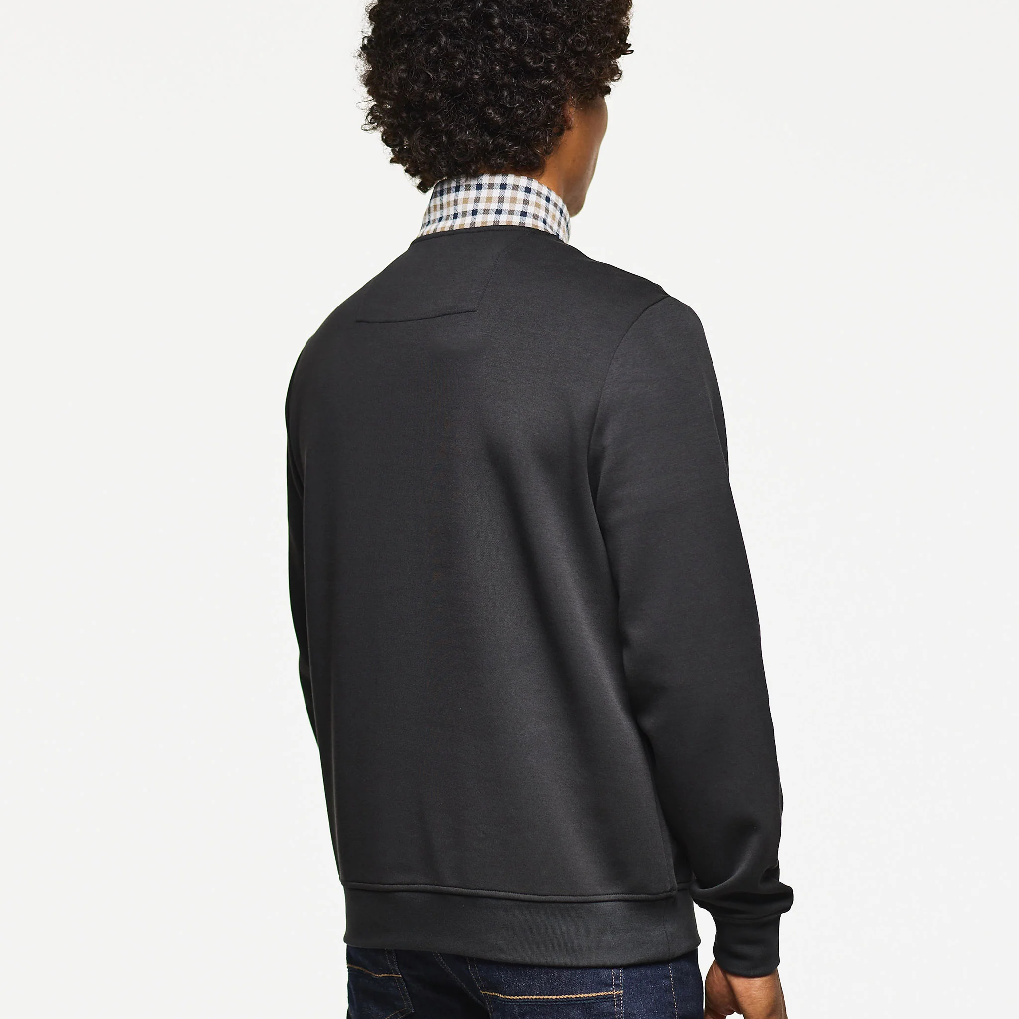 Weekend Offender Henson Zip Sweatshirt Black