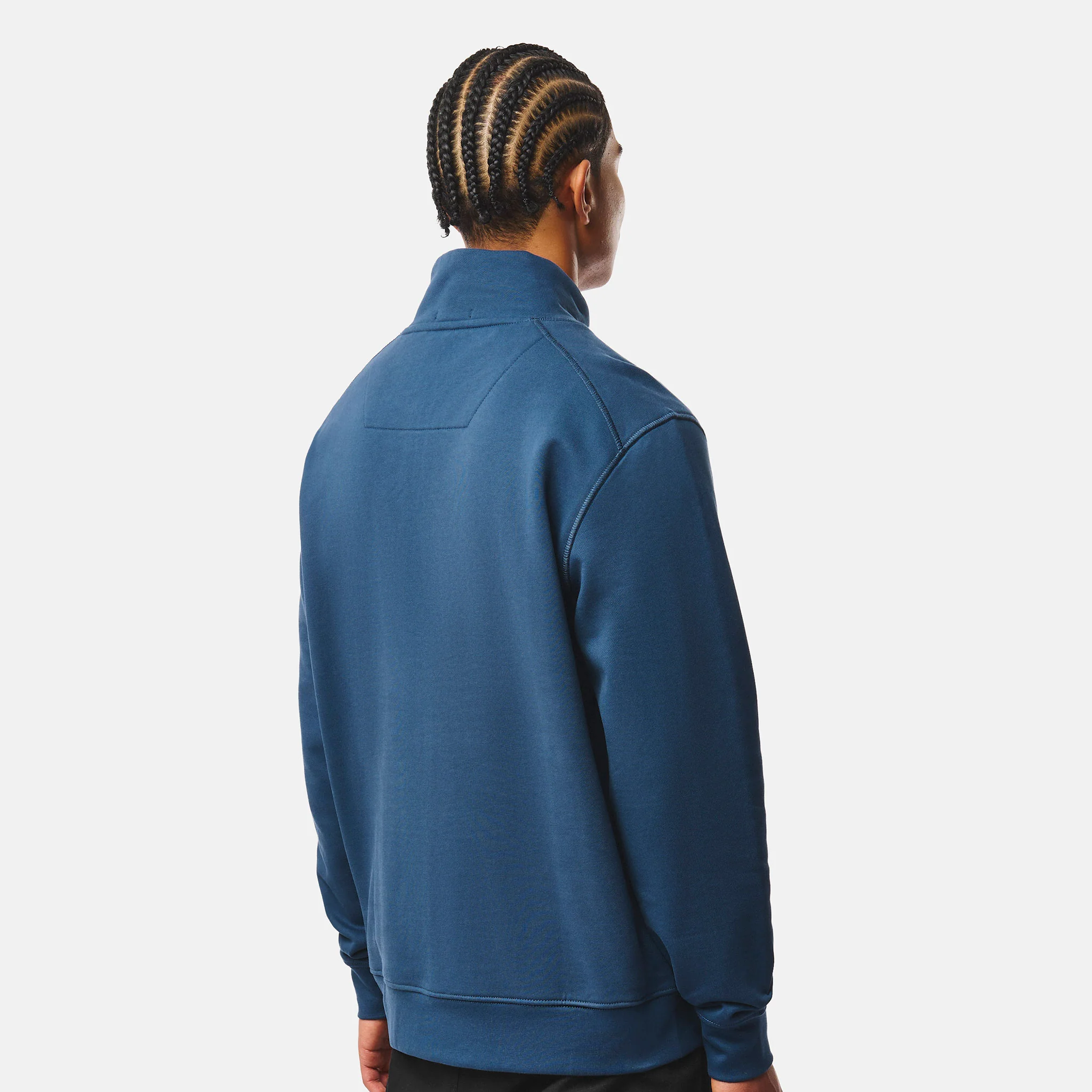 Weekend Offender Kraviz Zip Sweatshirt Lagoon