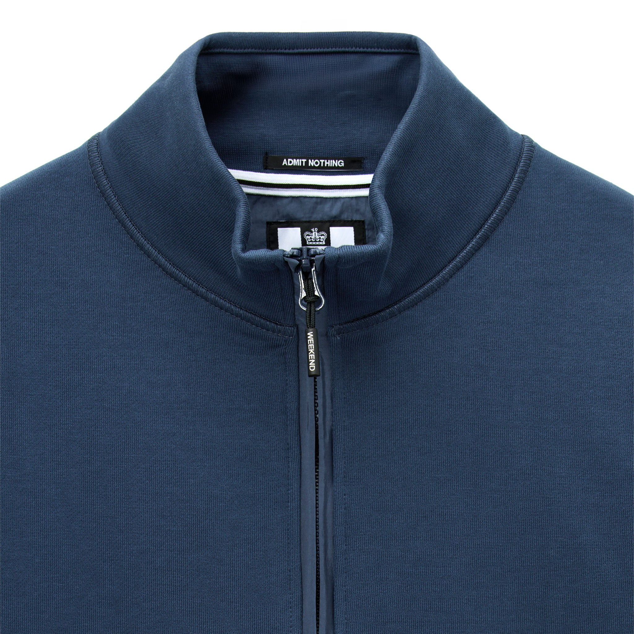 Weekend Offender Kraviz Zip Sweatshirt Lagoon