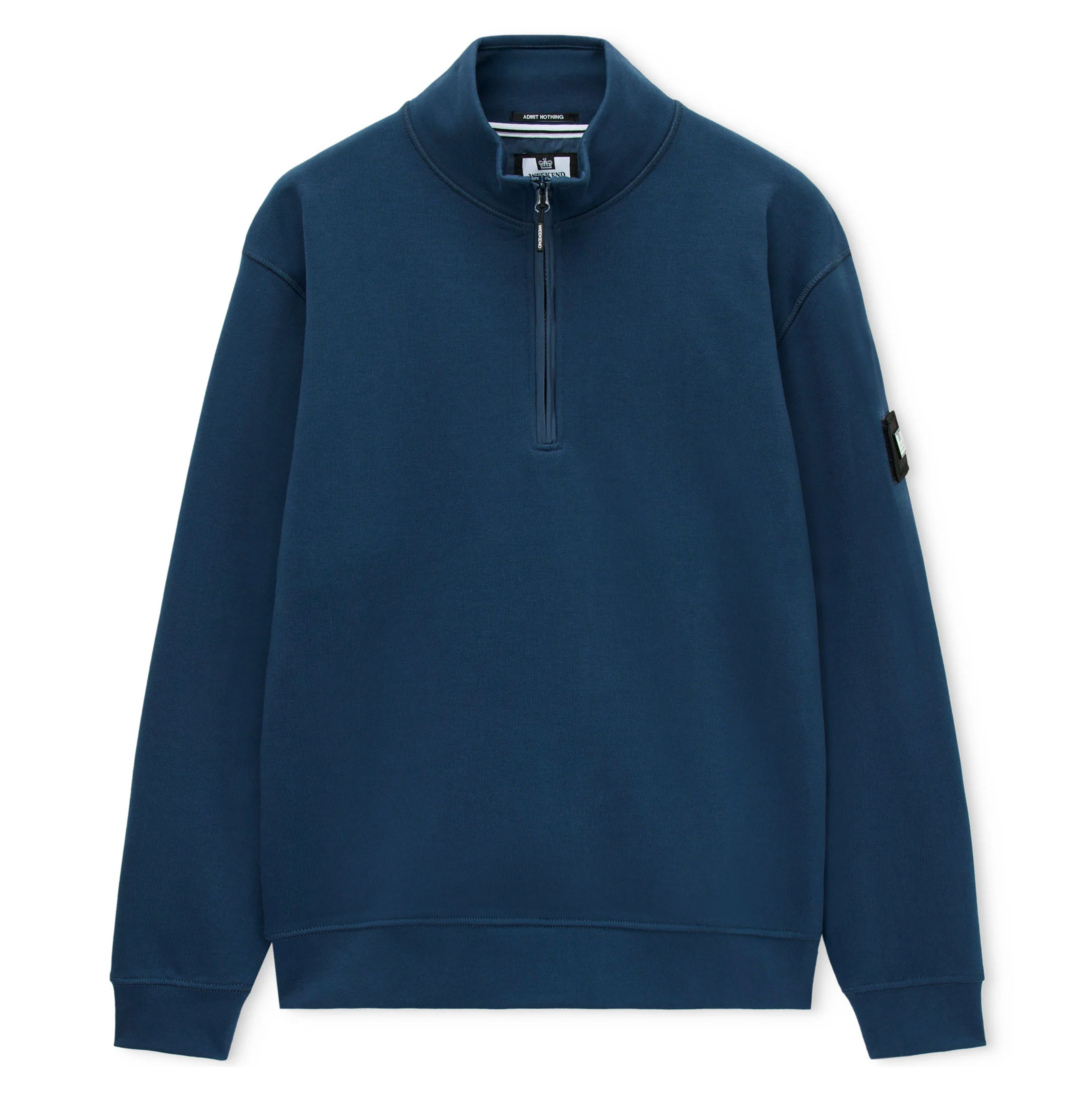 Weekend Offender Kraviz Zip Sweatshirt Lagoon