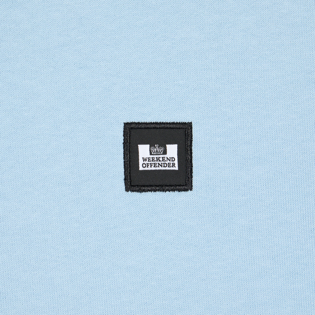 Weekend Offender Vega Check Sweatshirt Sky