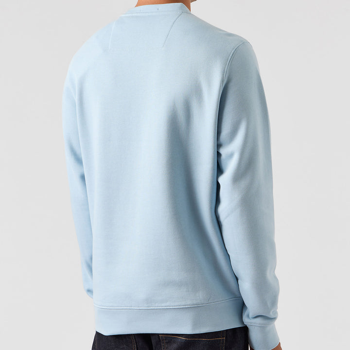 Weekend Offender Vega Check Sweatshirt Sky