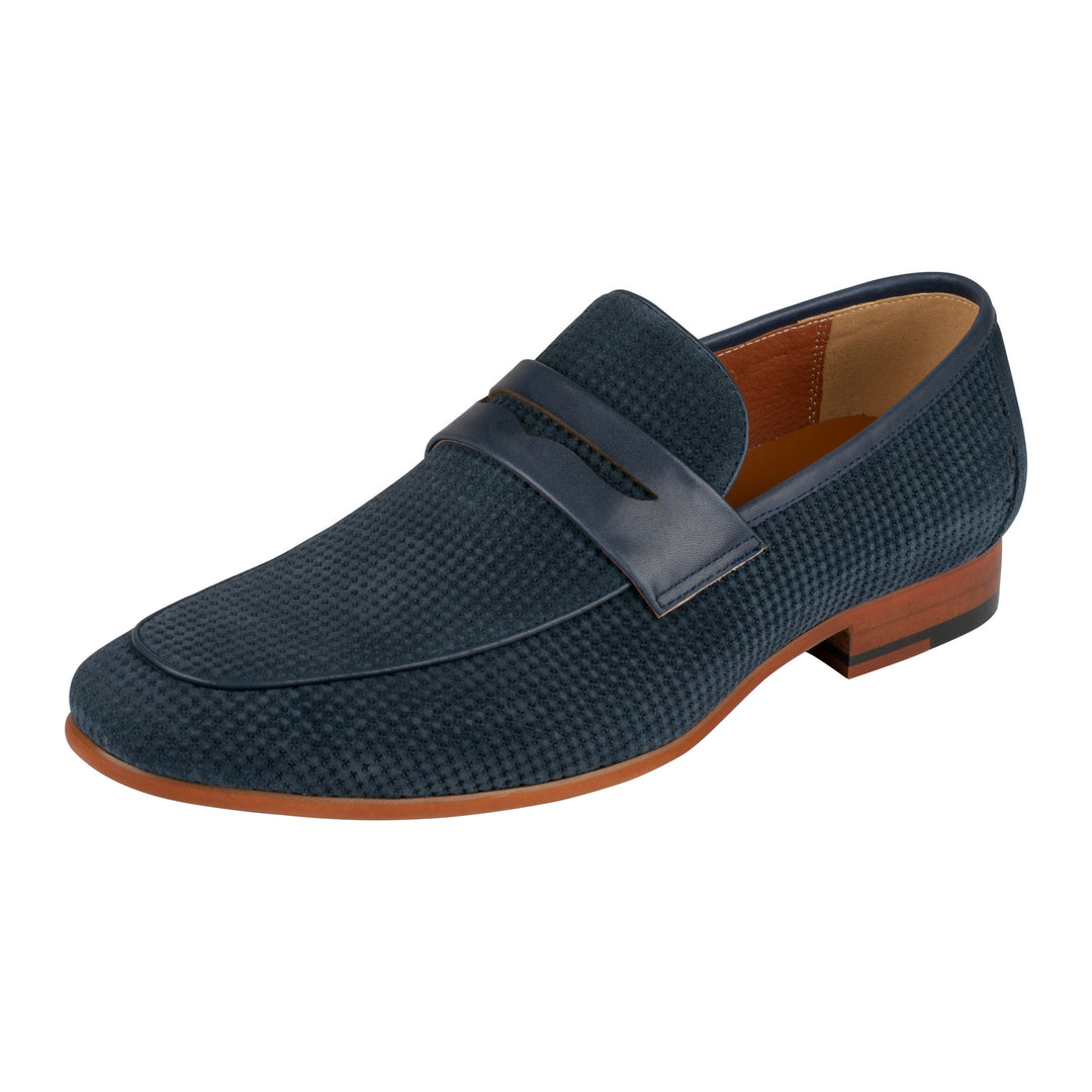 Sergio Duletti Noel Slip On Shoes Navy