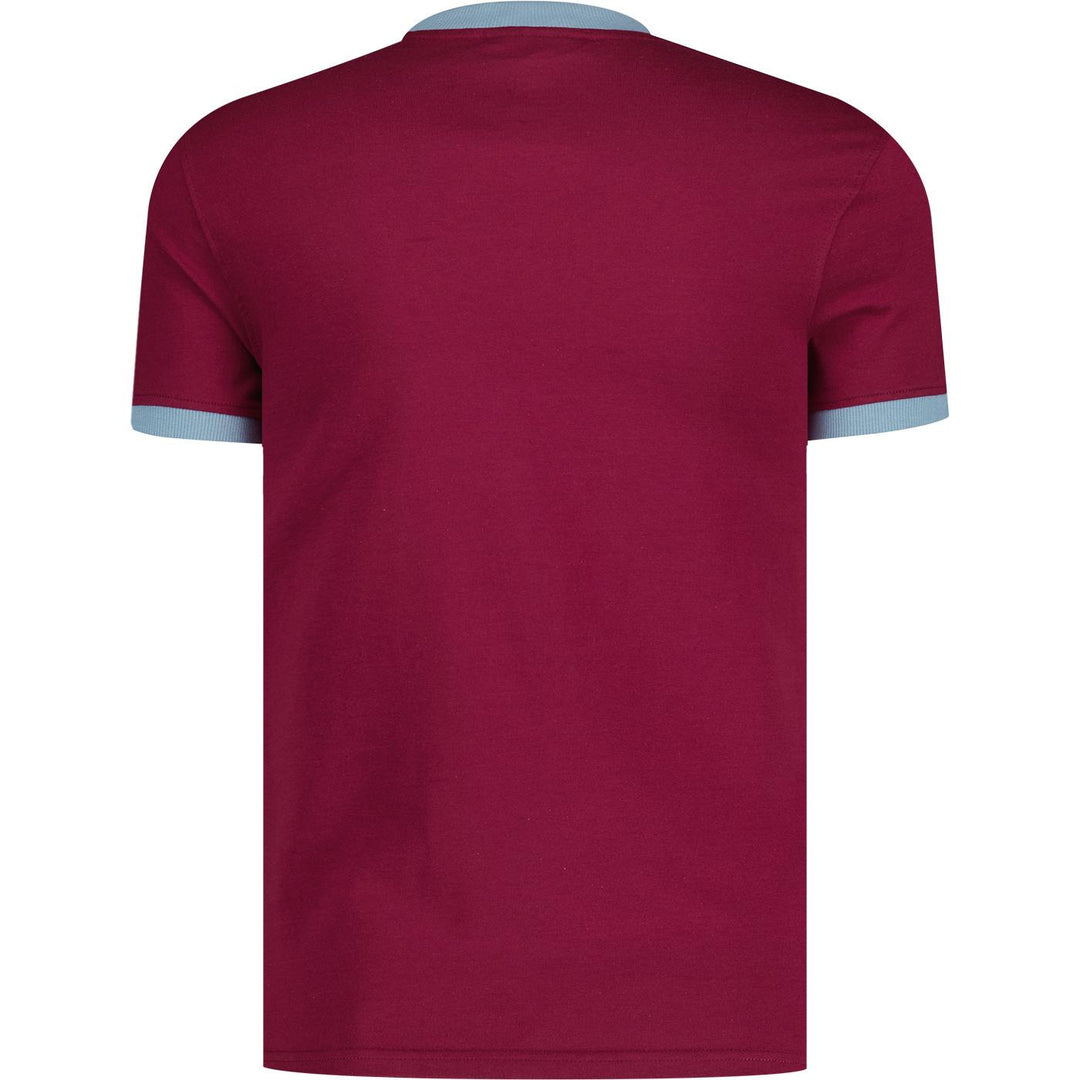 Sergio Tacchini Master T-Shirt Claret/Blue