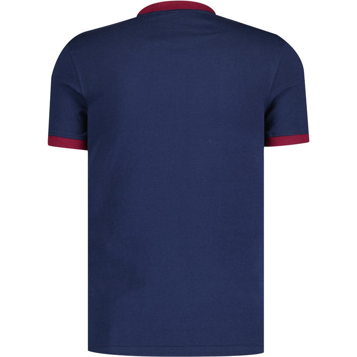 Sergio Tacchini Supermac T-Shirt Navy/Claret