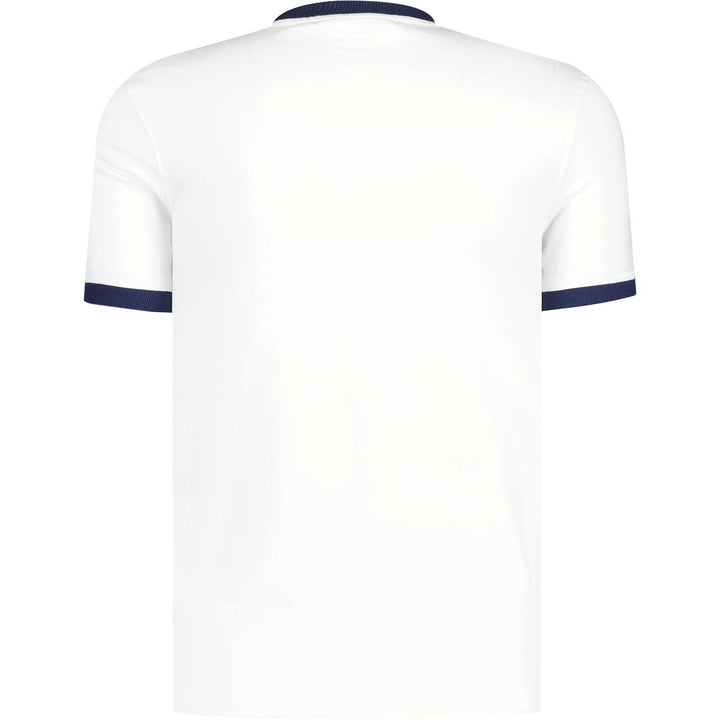 Sergio Tacchini Supermac T-Shirt White/Navy/Red