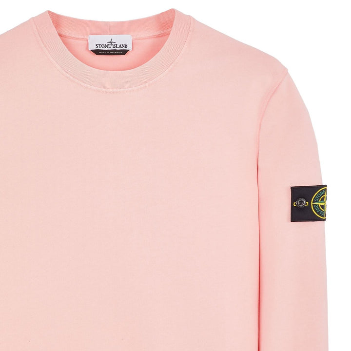 Stone Island Crewneck Sweatshirt Pink - Urban Menswear