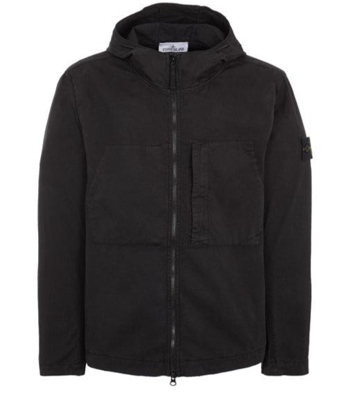 Stone Island Supima Cotton Jacket Black - Urban Menswear