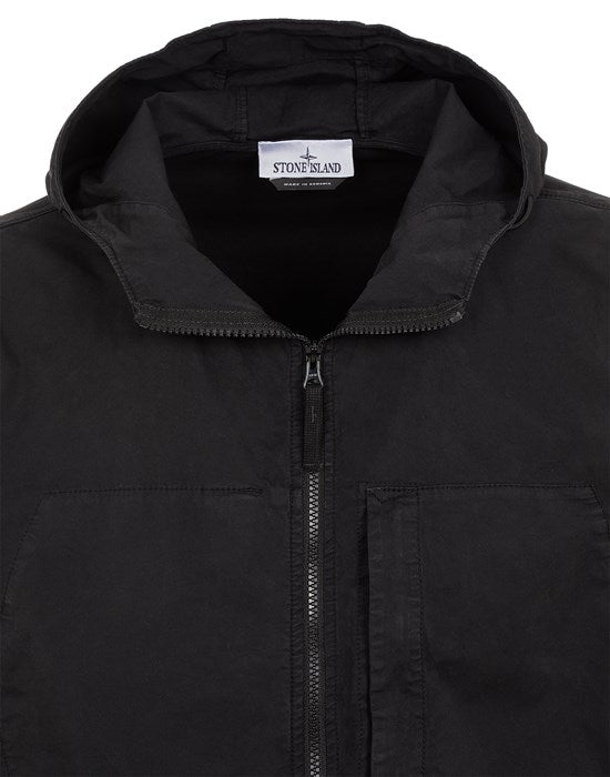 Stone Island Supima Cotton Jacket Black - Urban Menswear