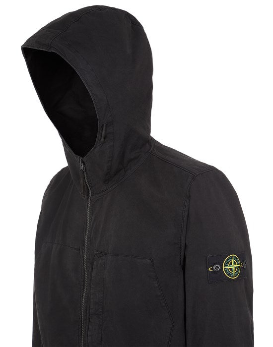 Stone Island Supima Cotton Jacket Black - Urban Menswear