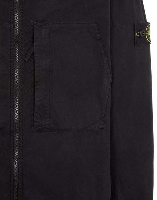 Stone Island Supima Cotton Jacket Black - Urban Menswear