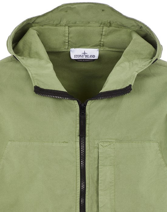 Stone Island Supima Cotton Jacket Sage Green - Urban Menswear