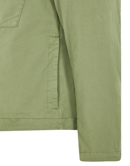Stone Island Supima Cotton Jacket Sage Green - Urban Menswear