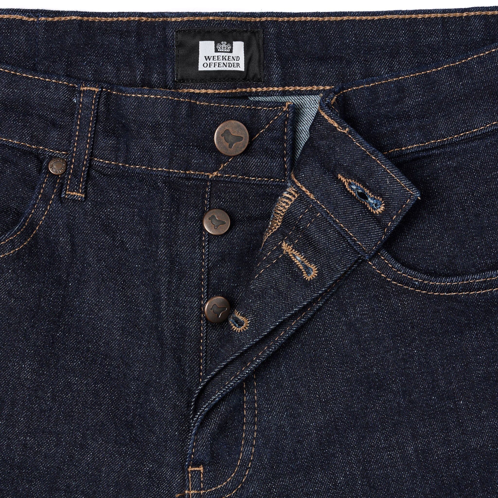 Weekend Offender Tapered Jeans Dark Rinse